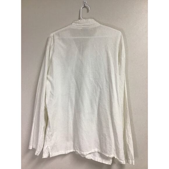 Sea Breeze of California White‎ Button Up Shirt Women's Size Medium - Picture 3 of 5